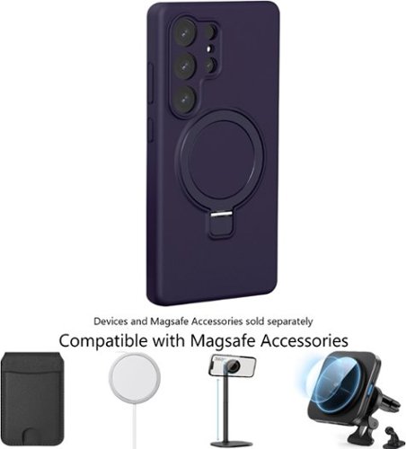 SaharaCase Venture Series Silicone Kickstand Case for Samsung Galaxy S25 Ultra - Purple Orchid BUY ONLINE