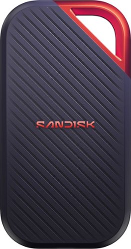 SANDISK - 4TB Extreme PRO Portable SSD USB Type-C, USB4, up to 4000/3800 MBs R/W speeds, IP65 and up to 3-meter drop resistance - Black