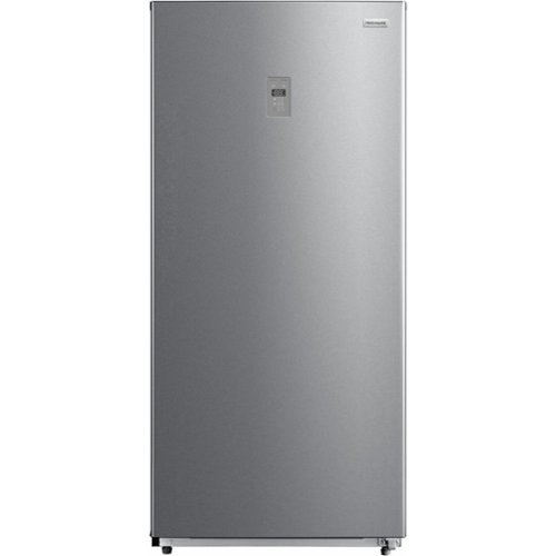 Frigidaire - 15 Cu. Ft. Garage Ready Upright Convertible Freezer / Refrigerator - Fingerprint-Resistant Stainless Steel Look