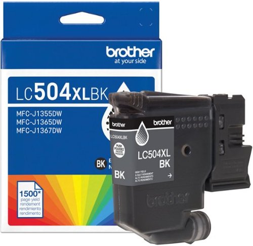 Brother - Genuine LC504XLBK High Yield Ink Cartridge - Black