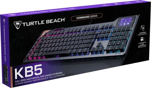 Turtle Beach Command Series KB5 Full-Size Wired Mechanical Gaming Keyboard - Black HOW TO BUY