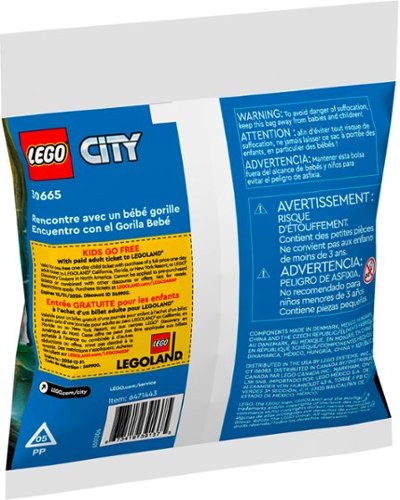 LEGO City Baby Gorilla Encounter 30665 WORLDWIDE DELIVERY