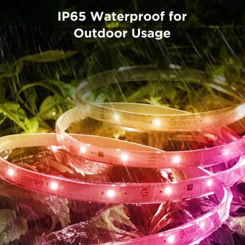 Govee Wi-Fi Bluetooth Smart Outdoor LED Strip Light 32ft - Multi GLOBAL SHIPPING