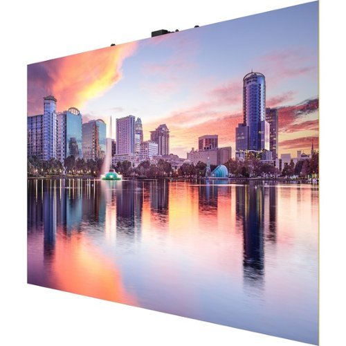 Samsung - IW012A Digital Signage Display - LCD - High Dynamic Range (HDR) - 640 x 360 - Direct View LED - 800 Nit - Black-Front_Standard 