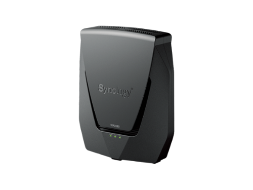 Synology - Dual-band Wi-Fi 6 Router WRX560 - Black-Front_Standard 