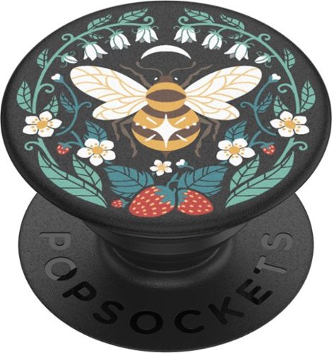 PopSockets - PopGrip Cell Phone Grip & Stand - Bee Boho-Front_Standard 