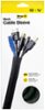 Wrap-It Storage - Mesh Cable Sleeve - Black-Angle_Standard