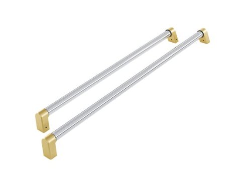 Bertazzoni - 36" Master Series Refrigerator Accessory - Stainless Steel/Gold
