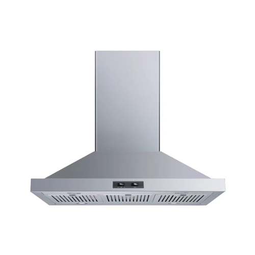 Winflo - 36 inches - Convertible - Island Range Hood - Stainless Steel-Front_Standard 