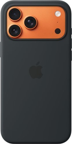 Apple - iPhone 17 Pro Max Silicone Case with MagSafe - Black