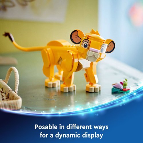 LEGO Disney Simba the Lion King Cub Disney Toy Buildable Gift Idea 43243 WORLDWIDE DELIVERY