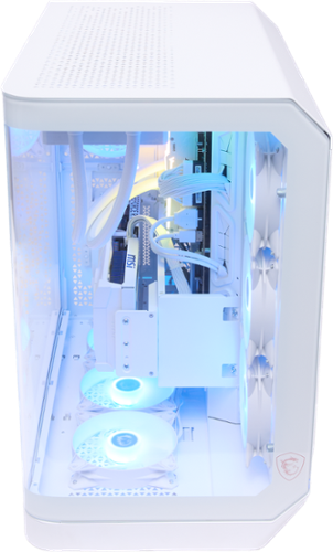 MSI Vision ZS Gaming Desktop R9 9950X3D 32GB Memory NVIDIA GeForce