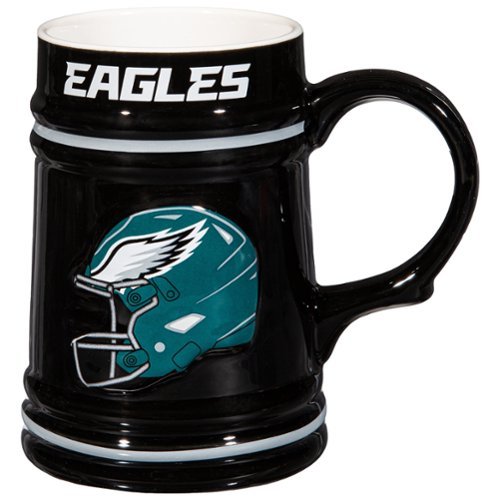Evergreen Enterprises - Philadelphia Eagles 24oz. Ceramic Stein Cup with Gift Box - Multicolor-Front_Standard 