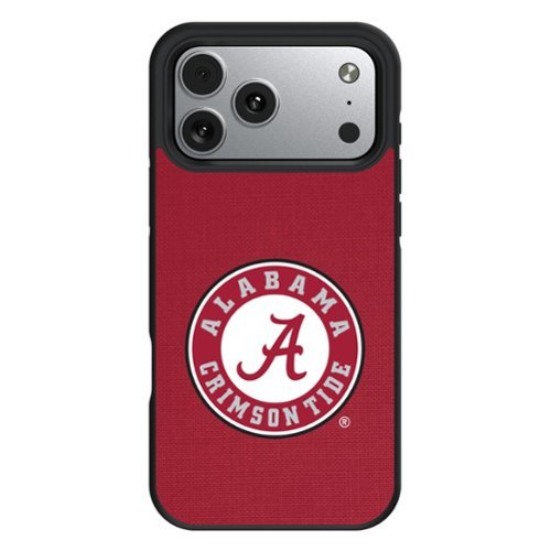 Keyscaper - NCAA - Alabama Crimson Tide Bump Case with 8.2ft Drop Protection - 16 Pro Max - Multicolor-Front_Standard 