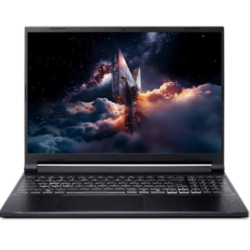 Acer - Nitro V 16S Gaming Laptop – Intel Core 7-240H, RTX 5070, 16GB/1TB, 16″ - Black-Front_Standard 