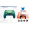 Sony - PlayStation 5 DualSense Wireless Controller with MightySkins Custom Decal Skin Voucher - Chroma Teal-Front_Standard