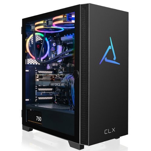 CLX - SET Gaming Desktop - Intel Core i7 12700KF - 32GB Memory - NVIDIA GeForce RTX 3070 - 500GB M.2 NVMe SSD + 4TB HDD-Front_Standard 