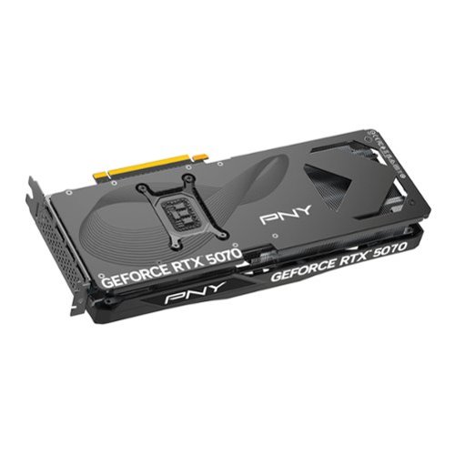 PNY GeForce RTX 5070 12GB OC GDDR7 PCI Express 5.0 Graphics Card with Triple Fan - Black BUY IN MIDDLE EAST