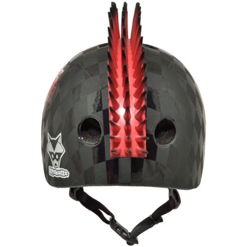 Raskullz Skull Hawk Helmet for Bike and Scooter - Toddler - Red GLOBAL SHIPPING