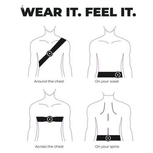Woojer Fortnite High-Fidelity Haptic Body Strap 3  - Throwback Edition - for Games, Music, Movies, VR, and Wellness. - Purple HOW TO BUY