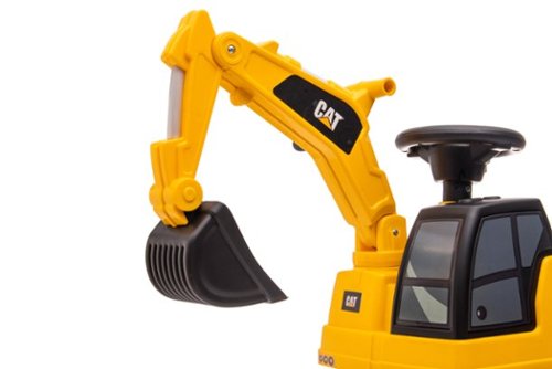 Best Rideon Cars CAT Excavator Foot to Floor - Yellow WHERE TO BUY