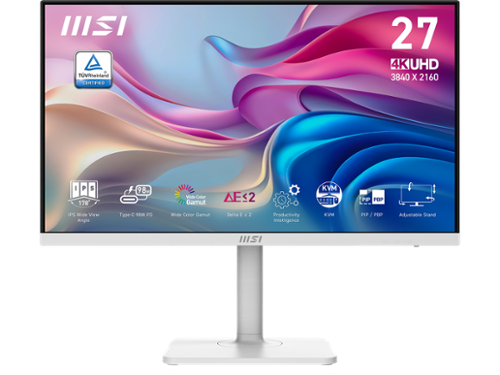 MSI Modern MD272UPHW UHD 27 inch Monitor White - Best Buy