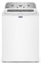 Maytag - 4.7 Cu. Ft. Top Load Agitator Washer with Extra Power Cycle - White-Front_Standard