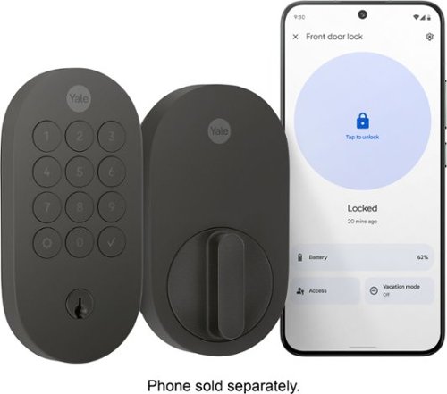 Yale - Smart Lock with Matter - Matte Black