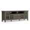 Simpli Home - Artisan SOLID WOOD 72 inch Wide Contemporary TV Media Stand For TVs up to 80 inches - Farmhouse Grey-Front_Standard