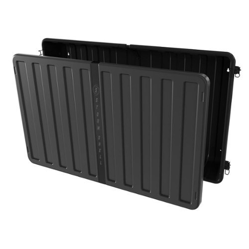 Storm Shell - Classic Outdoor TV Enclosure 55" - Black-Front_Standard 