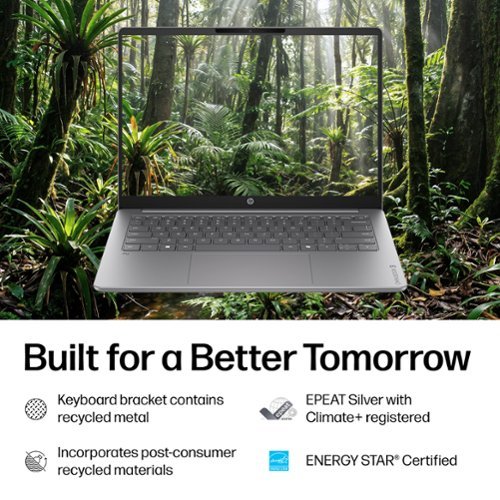 HP OmniBook 3 - 14 2K OLED Laptop - Snapdragon X (8-Core CPU) - 16GB Memory - 256GB SSD - Copilot+ - 41+ Hrs Battery Life¹ - Nouvelle Silver BUY IN UAE