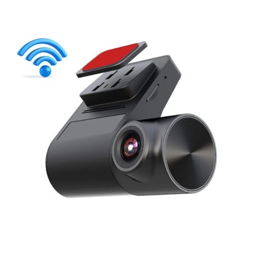 Stock Preferred - Mini 1080P WiFi Dash Cam – Hidden Car DVR Camera with G-Sensor, Night Vision & App Control-Front_Standard 