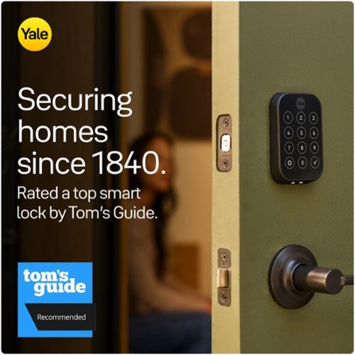 Yale Assure Lock 2 - Smart Lock Keyless Wi-Fi Deadbolt with APPLE HOME KEYS | Touchscreen Keypad Access - Black Suede WHERE TO BUY