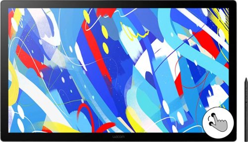 Wacom - Cintiq 24 Touch Drawing Tablet - Black