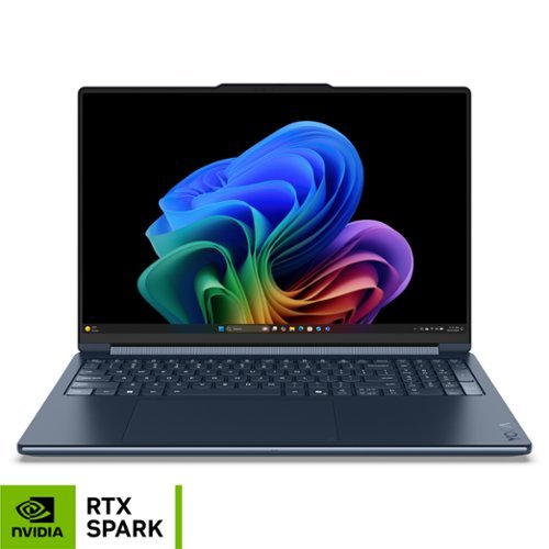  Lenovo - Yoga 9n 2-in-1 16" 3K OLED Touchscreen Laptop - NVIDIA RTX Spark N1X 18-Core (2026) - 32GB Memory - 1TB Storage - Cosmic Blue
