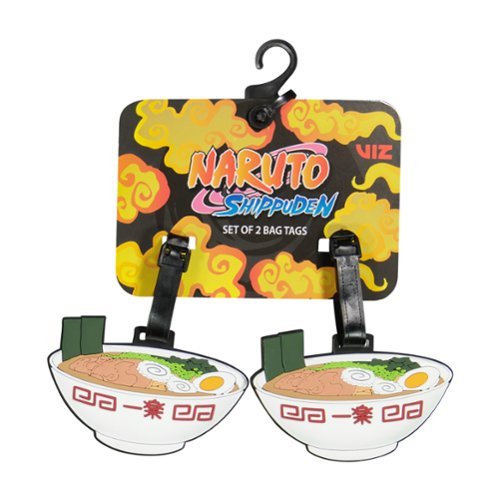 Concept One Naruto Ichiraku Ramen Bowl 2 Piece Luggage Tag Set