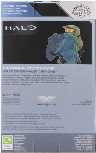 Cable Guys by Exquisite Gaming Halo Infinite: Master Chief Light Up Mobile Phone and Controller Holder BUY IN MIDDLE EAST