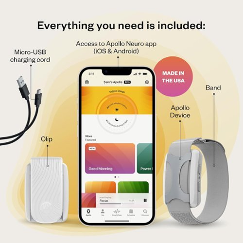 Apollo Neuro Sleep Aid & Stress Relief Wearable - Help Improve Sleep, Calm Mind and Body, Stimulate Nerves, Rebalance Nervous System - Rose GLOBAL SHIPPING