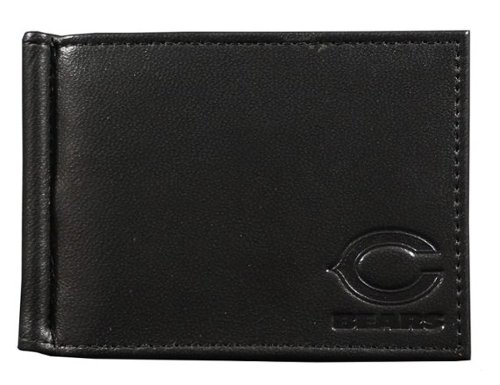 rico Rico Industries Chicago Bears RFID Blocking Shield Black Leather