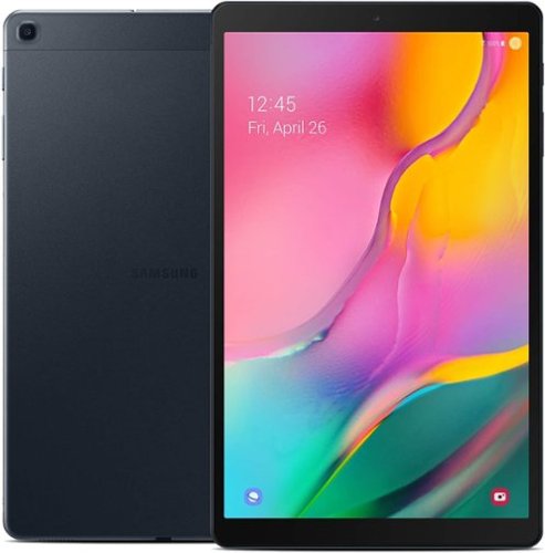 Samsung - Refurbished Excellent - Galaxy Tab A 10.1" (2019) T510 (WiFi) 128GB - Black-Front_Standard 