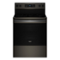 Whirlpool - 5.3 Cu. Ft. Freestanding Electric Range with Air Cooking Technology, No Preheat Air Fry and Air Baking and Self Clean - Black Stainless Steel-Front_Standard