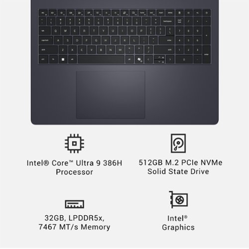 Dell 16S - 16 3K OLED Touchscreen Laptop - Intel Core Ultra 9 386H 2026 - 32GB Memory - 512GB Storage - Copilot+ PC - Celestial Blue BUY IN QATAR