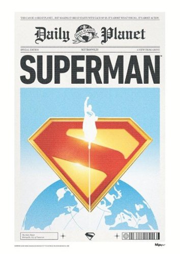 Trend Setters - Superman (2025) (Daily Planet) MightyPrint™ Wall Art MP17241037 - Multicolor-Front_Standard 