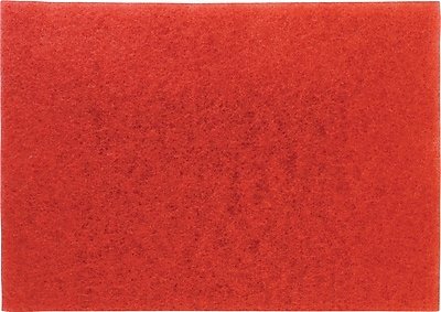 3M - 14" Buffing Floor Pad, Red, 10/Carton (510014X28)