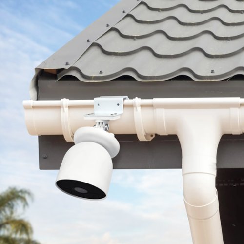 Wasserstein Gutter Mount for Google Nest Cam (Battery) - White BUY IN MIDDLE EAST
