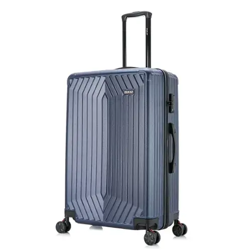 Front. DUKAP - STRATOS lightweight hardside Spinner Luggage 28" - BLUE.