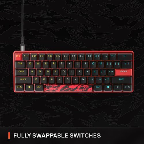 SteelSeries Apex 9 Mini 60% Wired OptiPoint Adjustable Actuation Switch Gaming Keyboard with RGB Lighting - FaZe Clan Limited Edition HOW TO BUY