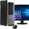 Dell - Refurbished Excellent - Optiplex 7010 Desktop Computer Combo, Intel Quad Core i5 3.2GHz, 8GB RAM, 500GB HDD, 19-inch LCD, Windows 11 Pro - Black-Front_Standard