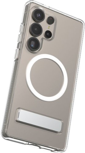 ZAGG Crystal Palace Snap MagSafe Compatible Case w/ Kickstand for Samsung S25 Ultra - Clear WHERE TO BUY