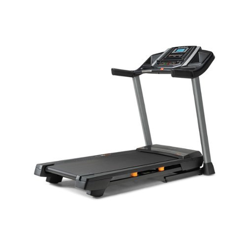 NordicTrack - T 6.5 S; Treadmill for Running and Walking with 5” Display and SpaceSaver Design - Black-Front_Standard 